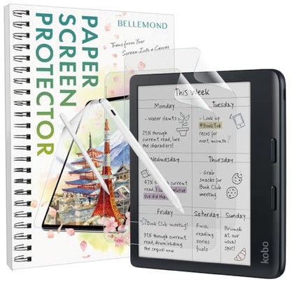 BELLEMOND Kent Paper Screen Protector for Kobo Libra Color/Libra 2 7"