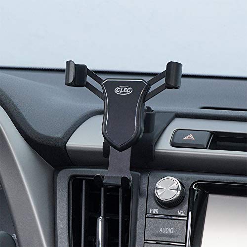 Universal Car Phone Holder Fit for Toyota RAV4 2013 2014 2015 2016 2017 2018 Air Vent Phone Mount Adjustable, Car Phone Cradle Fit for iPhone Samsung 4-7 Inches Smartphone - style: RAV4 13-18 Alloy Black