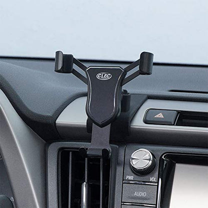 Universal Car Phone Holder Fit for Toyota RAV4 2013 2014 2015 2016 2017 2018 Air Vent Phone Mount Adjustable, Car Phone Cradle Fit for iPhone Samsung 4-7 Inches Smartphone - style: RAV4 13-18 Alloy Black