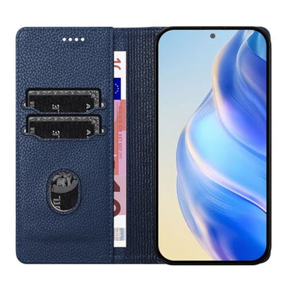 for BLU BOLD N4 5G Case Wallet with Card Holder | for BLU BOLD N4 5G Phone Case - [Built-in 2 Credit Card Slots] [Hidden Magnetic Closure] Premium PU Leather Wallet Cases - Flip Phone Cases - color: Blue