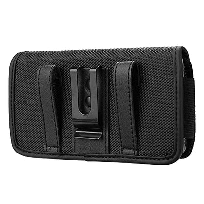 Universal Horizontal Cell Phone Holster Case with Belt Clip for Mobile Phone - XXL - size: XXL