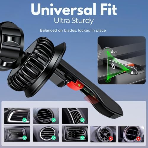 Magnetic Car Phone Mount Air Vent Phone Holder