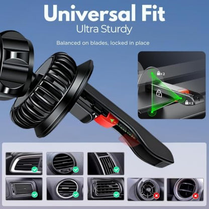 Magnetic Car Phone Mount Air Vent Phone Holder