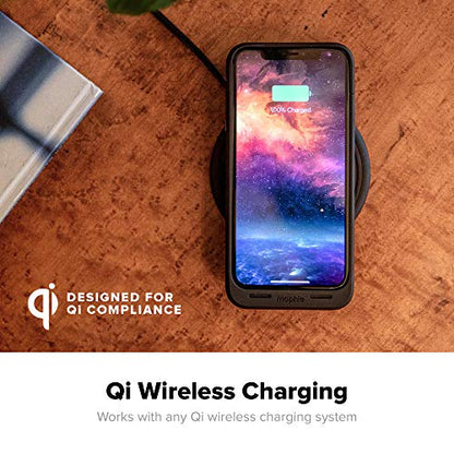 Mophie Juice Pack Air -Wireless Charging - Protective Battery Pack Case for Apple iPhone Xs/X - Graphite - color: Graphite