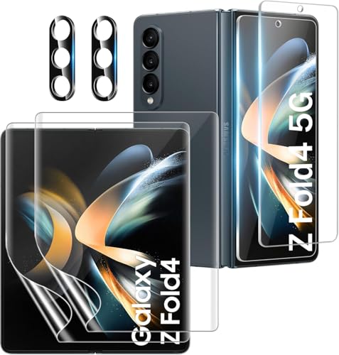6 Pack Screen Protector for Samsung Galaxy Z Fold 4, Inner, Front and Lens - size: 6.20-inch