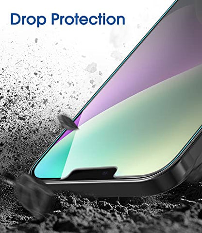 amFilm OneTouch for iPhone 14 Plus/13 Pro Max Privacy Screen Protector 6.7' - size: 14-6.7”