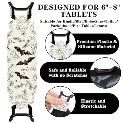 Hand Strap for Kindle and Tablet, Gothic Bat - color: B-Gothic Bat
