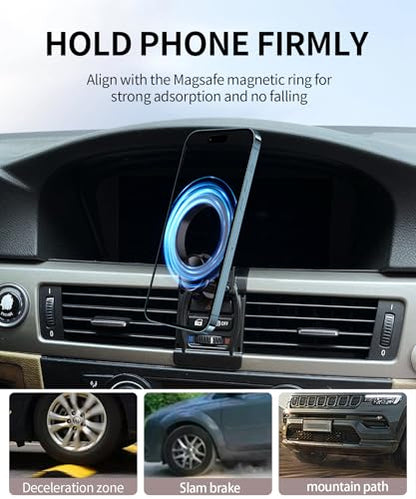 Car Phone Mount for BMW 3-Series 2005-2012,M3 2008-2013 Magsafe Accessories - size: for 05-12 3-Series/08-13 M3