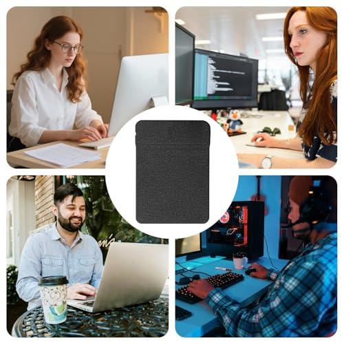 Charging Mice Pads for Desk Fast Charging Pad - color: Black
