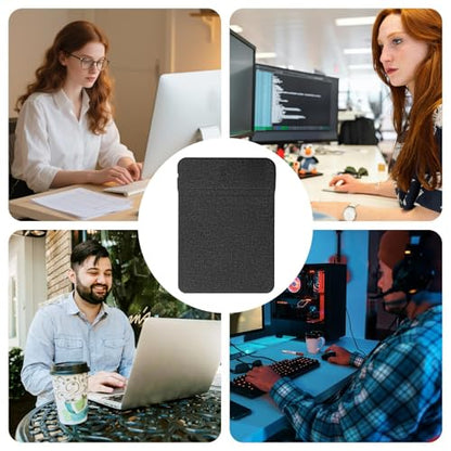 Charging Mice Pads for Desk Fast Charging Pad - color: Black