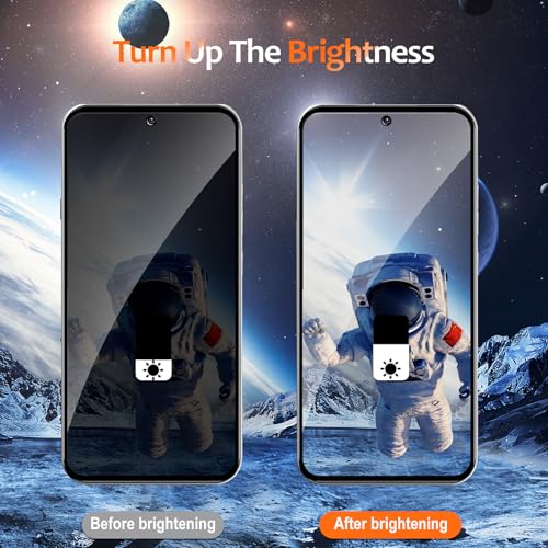 2 Pack Privacy Screen Protector for Nothing Phone (4a), Tempered Glass Film full Coverage Anti Scratch, Anti-Spy, 9H Hardness, Bubble Free for Nothing Phone (4a) Privacy Screen Protector - size: Nothing Phone (4a)