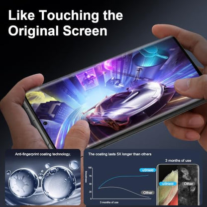 2 Pack for Samsung Galaxy S21 Ultra Privacy Screen Protector - Ceramic Film - size: 6.8-inch