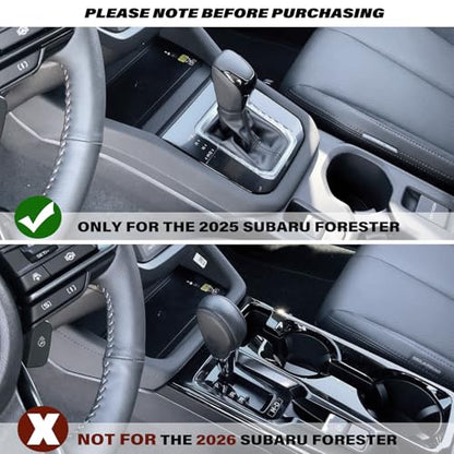 Wireless Charging Protective Mat Compatible with 2025 Subaru Forester