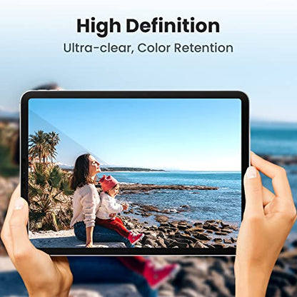 Gerutek 2-Pack Screen Protector for iPad Pro 11 inch (2022/2021/2020/2018),Tempered Glass iPad Air 5th /Air 4th Gen [Bubble-Free][Ultra Clear] [Anti Scratch] Compatible with Face ID/Apple Pencil - size: ipad air 5/air 4/iPad pro 11