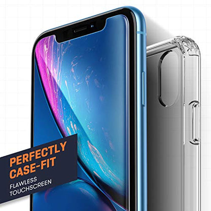 Mkeke Screen Protector for iPhone 11/XR, 3 Pack Tempered Glass | [9H Hardness] [Easy Installation Frame] [Sensitive Touch] [HD Clear] for 6.1 inch - size: iPhone 11/XR 6.1 Inch