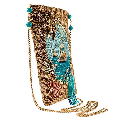 Mary Frances Sail Away Beaded Crossbody Phone Bag, Multicolor