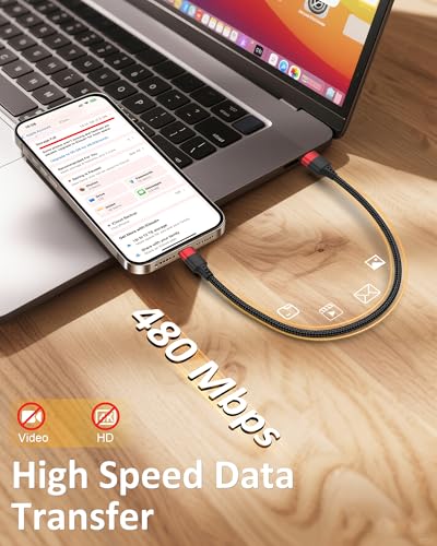 Bkduice 3Pack 6inch Short USB C Cable Fast Charging - size: 6 inch