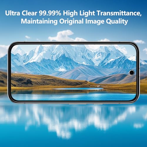 2 Pack Tempered Glass Screen Protector for Google Pixel 9a 6.3-Inch - size: Google Pixel 9a 6.3-inch