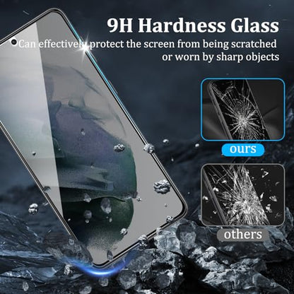 2+2 Pack Privacy Screen Protector for Samsung Galaxy S21 5G - size: Galaxy S21 2+2 Pack