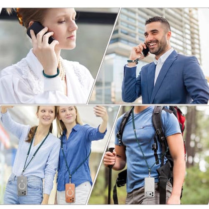 VVAAGG Cell Phone Lanyard for iPhone Crossbody Phone Strap - color: Dkgreen