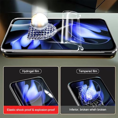 [2 Pack Flexible Hydrogel Screen Protector for Google Pixel 9a - color: Google Pixel 9a