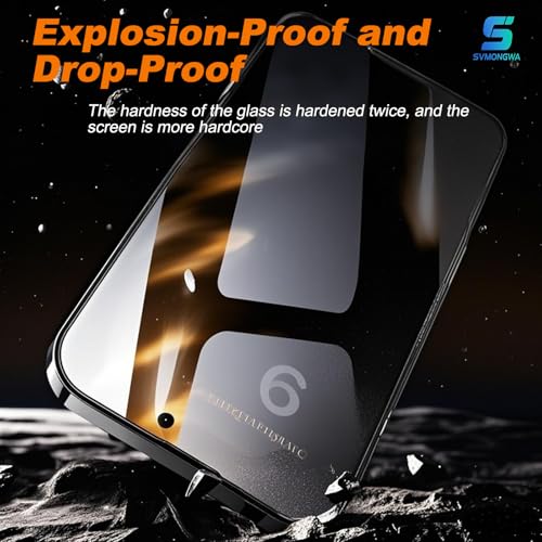 2 Pack for Samsung Galaxy S25 Privacy Screen Protector Auto-Alignment - size: Galaxy S25
