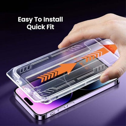 Dreem Privacy Screen Protector for iPhone Air – 28° Anti-Spy Tempered Glass, 9H Hardness, Oleophobic Coating, Bubble-Free, Case Friendly, HD Clear Privacy Glass Film - size: iPhone Air