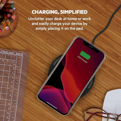 Belkin 10W Wireless Charging Pad, Qi Charger for iPhone, Galaxy