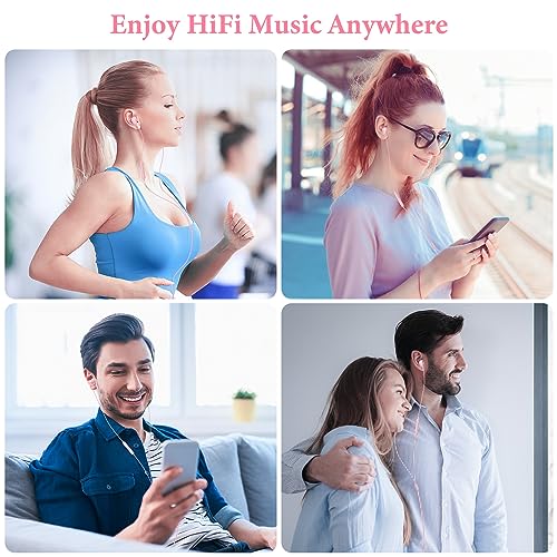 APETOO USB C Headphones for iPhone 18 Pro Max 17 16 15/iPad Air Earbuds - color: Pink