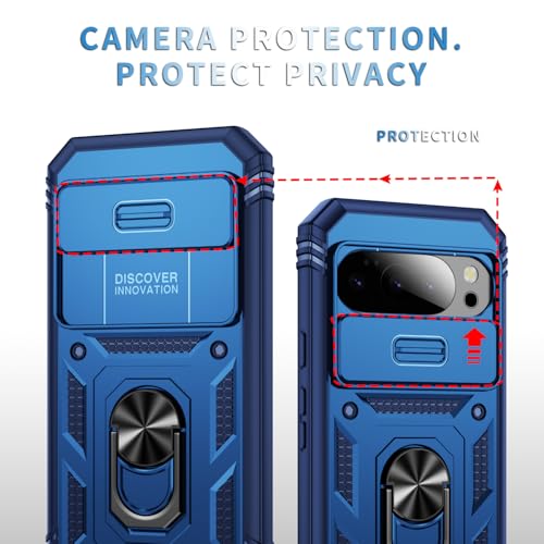PASNEW Case for Google Pixel 10 Pro XL,6.8",Blue - color: Blue, size: Pixel 10 Pro XL (inch)