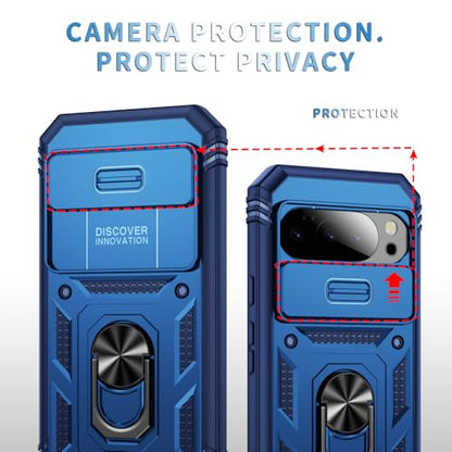 PASNEW Case for Google Pixel 10 Pro XL,6.8",Blue - color: Blue, size: Pixel 10 Pro XL (inch)
