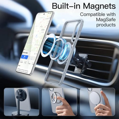 JETech Magnetic Case for Samsung Galaxy S25 Edge, Icyblue - color: Icyblue, size: Galaxy S25 Edge