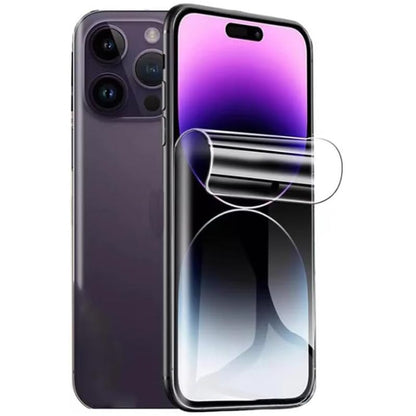 Hydrogel Film Screen Protector for iPhone 16 Pro Max, 2 Pcs Transparent Soft TPU Protective Film (NOT Tempered Glass) [Clear HD] [High Sensitivity] [Fingerprint Unlock Compatible] - color: iPhone 16 Pro Max