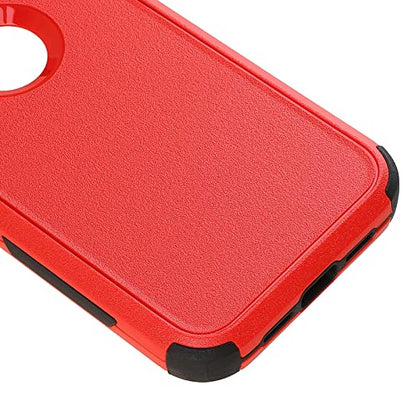 Co-Goldguard for iPhone XR Phone Case, [Shockproof] [Dropproof] Heavy Duty Protection Phone Case Cover, Scratch-Resistant Shell for iPhone XR, 6.1 inch, Red/Black - color: Red/Black