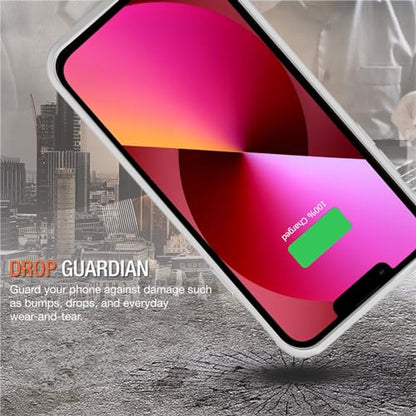Battery Case for iPhone 13 Mini, Enhanced 6500mAh Ultra Thin Portable Protective Power Smart Charging Case Compatible with iPhone 13 Mini (5.4 inch) Rechargeable Extended Battery Charger Case (Pink) - color: Pink