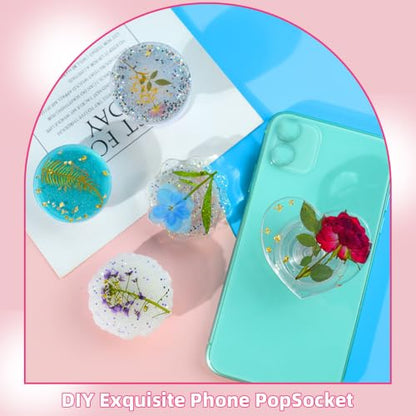 Phone Stand Resin Mold with 10 Blank Phone Stands