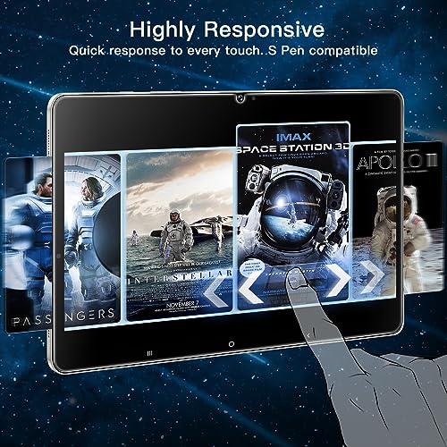 JETech Screen Protector for Galaxy Tab S10+/S9 FE+/S9+ 12.4", 2-Pack - size: TabS10Plus/S9Plus/S9FEPlus