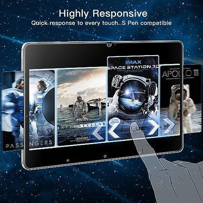 JETech Screen Protector for Galaxy Tab S10+/S9 FE+/S9+ 12.4", 2-Pack - size: TabS10Plus/S9Plus/S9FEPlus