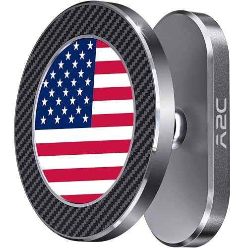A2C American Flag Alloy Magnetic Golf Cart Phone Holder Golf Accessories - color: US FLAG