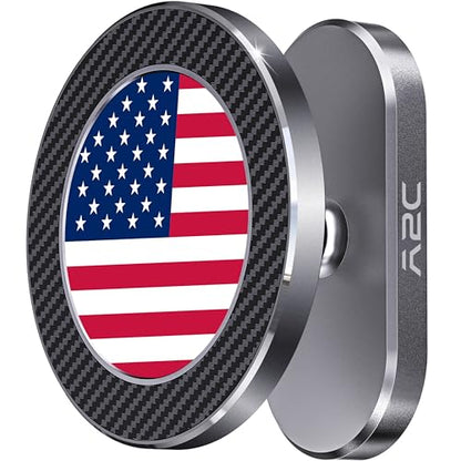 A2C American Flag Alloy Magnetic Golf Cart Phone Holder Golf Accessories - color: US FLAG