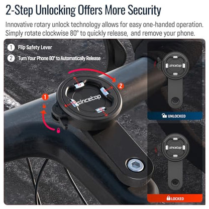Bike Phone Mount,Aluminum Gravel/MTB/Road EBike Stem Cap Holder,M6 Screw - color: 【2nd Gen】Stem Cap Mount-Black