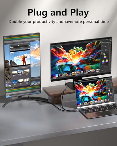 4.92FT USB C to USB C Cable Compatible with Thunderbolt 4/3, USB 3.2 Gen 2 20Gbps High Speed Data Transfer, 100w Fast Charging 8K@30Hz & 4K@120Hz USB C Video Cable for Monitor, Hub,dispaly Cord - size: 4.92 ft