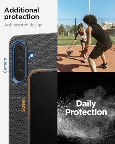 Spigen Liquid Air Designed for Galaxy A36 5G Case (2025) [Military-Grade Protection] - Matte Black - size: Galaxy A36 5G