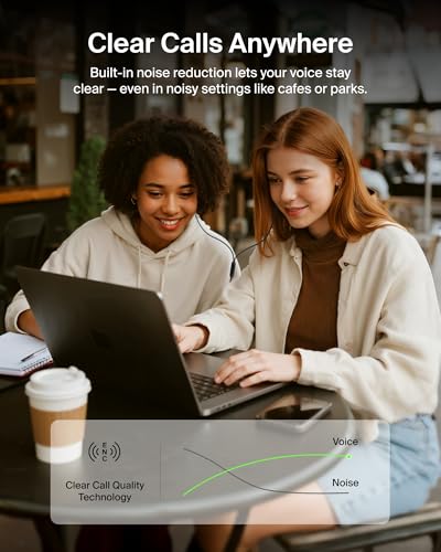 Belkin ANC Wired USB-C Earbuds, Hi-Res Audio, No Charging Needed - color: Black