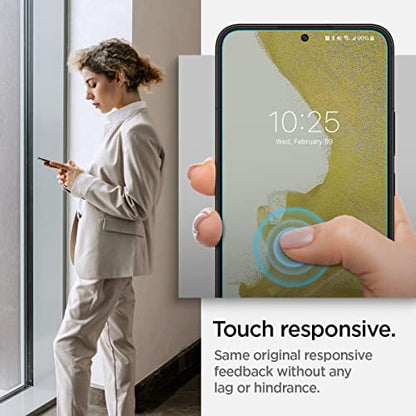 Spigen GlasTR EZ FIT Tempered Glass Screen Protector for Galaxy S22