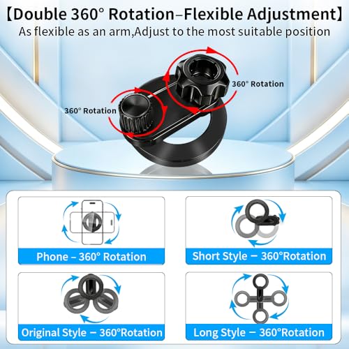 Car Magnetic Phone Holder for Chevrolet Blazer 2019-2025，Camaro 2010-2015，Chevy HHR 2006-2011 Interior Circle Air Vent Accessories Cell Cellphone Mount Magnet Mobile Cradle Screen Charging Stand