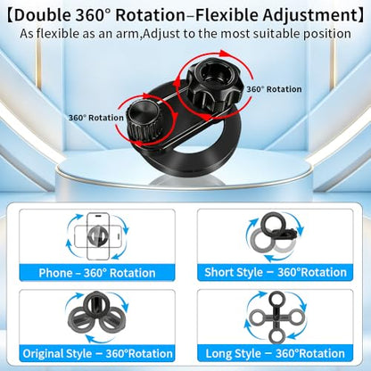 Car Magnetic Phone Holder for Chevrolet Blazer 2019-2025，Camaro 2010-2015，Chevy HHR 2006-2011 Interior Circle Air Vent Accessories Cell Cellphone Mount Magnet Mobile Cradle Screen Charging Stand