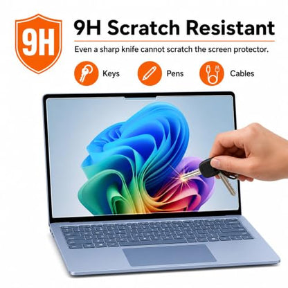 Megoo Screen Protector for Surface Laptop 8 15" - 9H Tempered Glass, ArmorShield Series - Also Fits Laptop 7 15" - size: Surface Laptop 15"