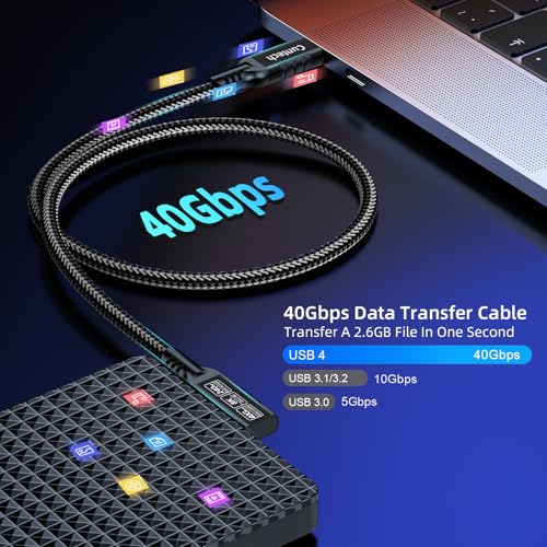 USB C Cable 3.3ft 2-Pack, USB C 90 Degree Right Angle Cable - color: Black, size: 3.3FT+3.3FT, style: Right Angle