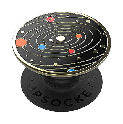 PopSockets Phone Grip with Expanding Kickstand, Adhesive Grip, Enamel - Solar Flare - color: Solar Flare, style: Adhesive